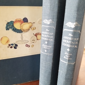 The American Heritage Cookbook and Illustrated History of American Eating & Drinking in 2 Bänden