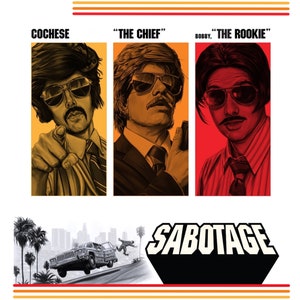ビースティーボーイズBEASTIE BOYS SABOTAGE ポスター Beastie Boys – Sabotage | Poster By 12sketches