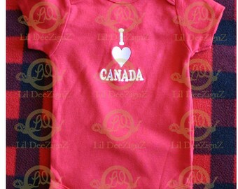 Maple Leaf Onesie Etsy