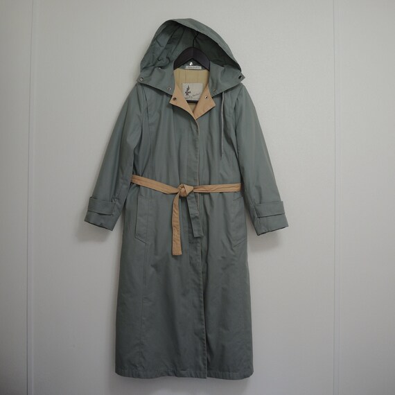 Vintage Misty Harbor Lined & Insulated Trench Coat