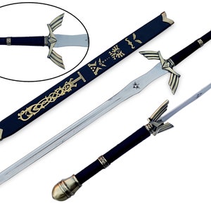 Legend of Zelda Skyward Sword Replica: Hand Forged Steel Viking Sword