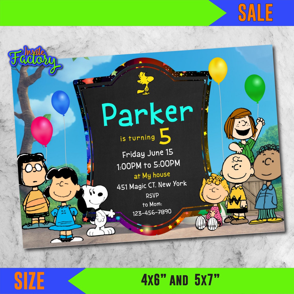 Snoopy Invitation / Snoopy Birthday Invitation / Snoopy | Etsy