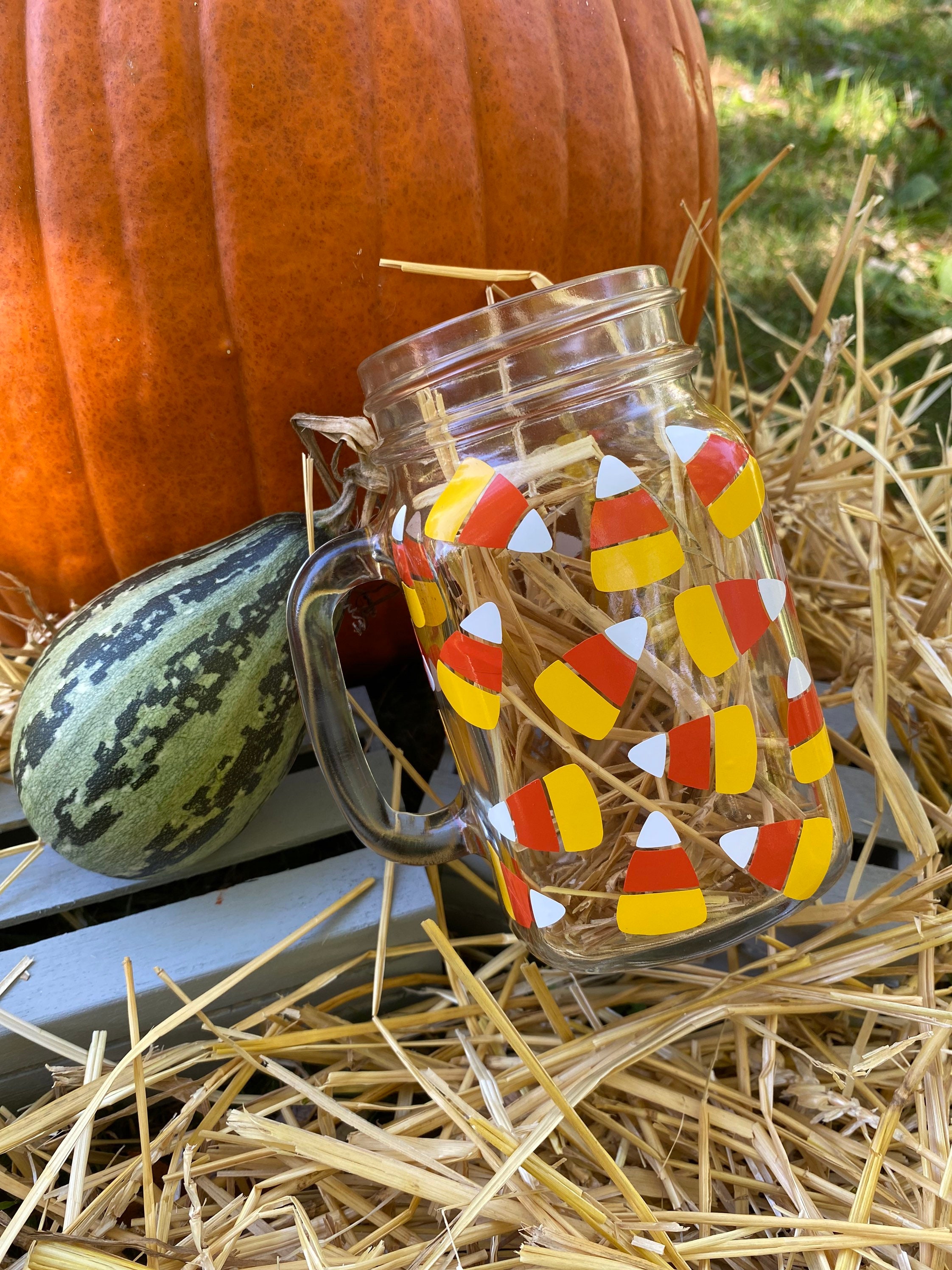 Mason Jar Drink Glasses for Halloween