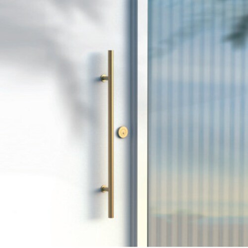 Square Long Door Pull Push Handles for Home Entrance Entry Etsy