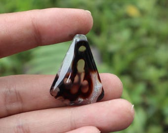 Forest Moss Agate Cabochon | Natural Gemstone for Ring, Pendant