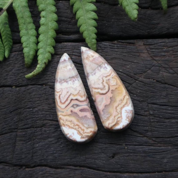 天然クレイジーレースアゲートペア - Etsy 日本 【希少一点物