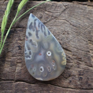 Natural Tube Agate Cabochon