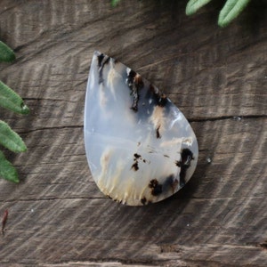 Dendrit agate cabochon