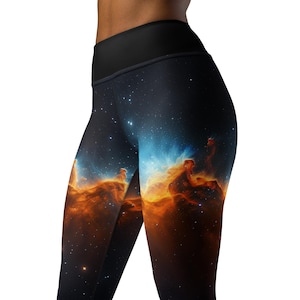 New Beginnings Thigh Wrap Edition Leggings Yoga a vita alta Leggings Stella Leggings Galassia Leggings Spaziali per Uomo e Donna