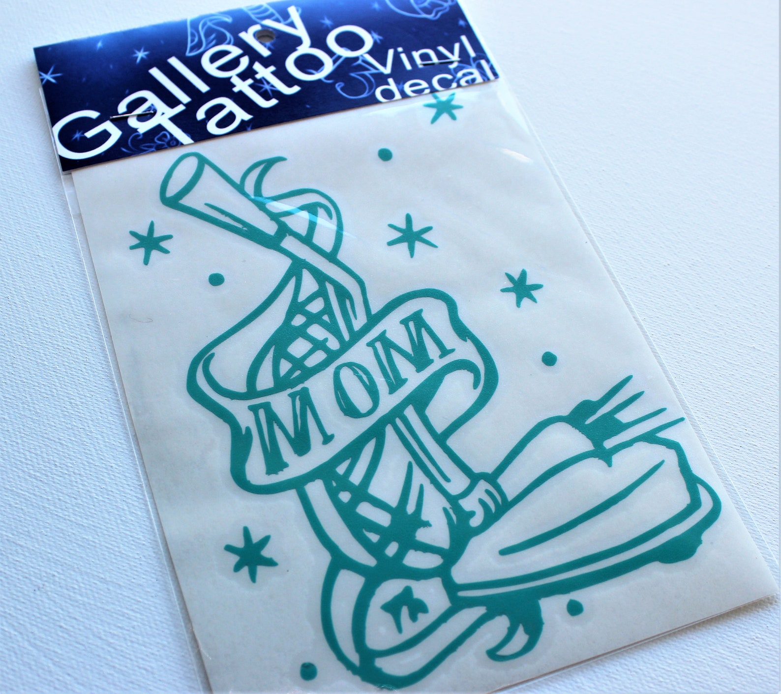 Mom Vinyl Decal, 7x5 Vinyl Decal, Tattoo Art, Vinyl Decal Sticker ...