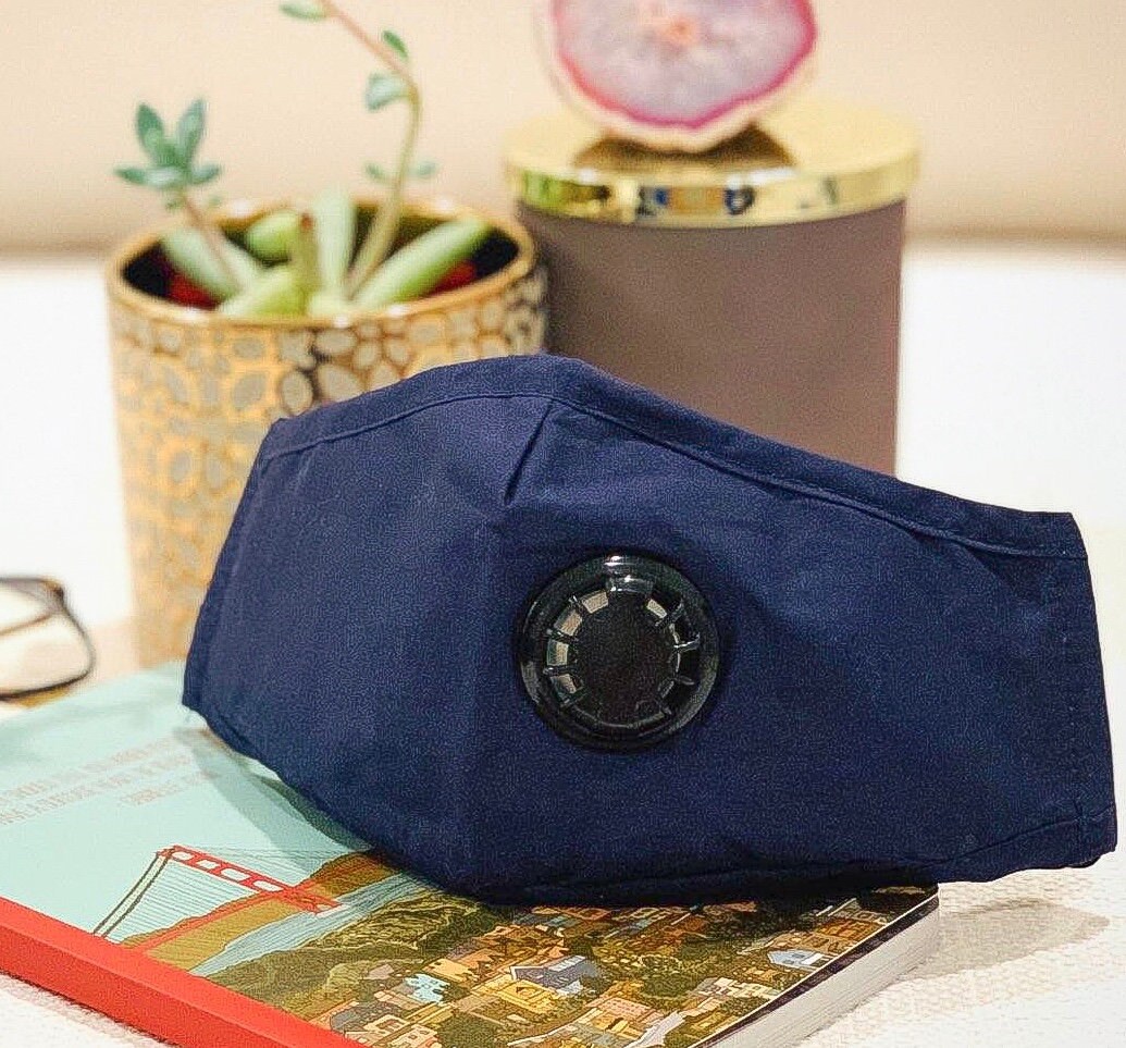 Face Mask Adult With Breathable Vent Valve and Filters Etsy