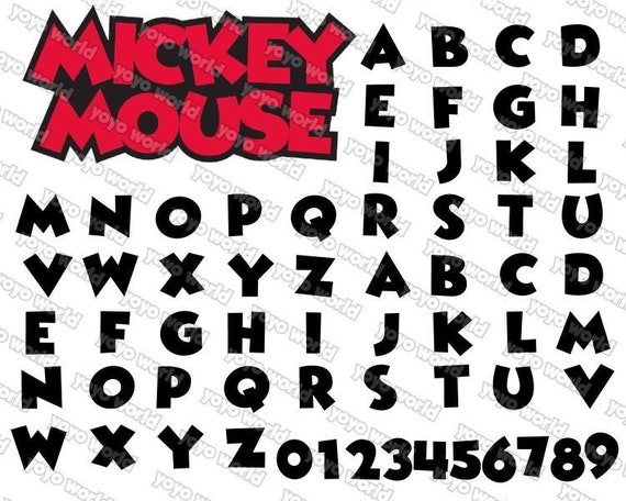 Free Free 253 Disney Letters Svg SVG PNG EPS DXF File