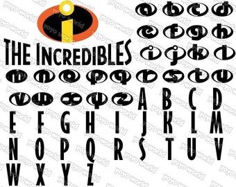 the incredibles font, the incredibles svg, the incredibles font svg, the incredibles font cricut, the incredibles font silhouette