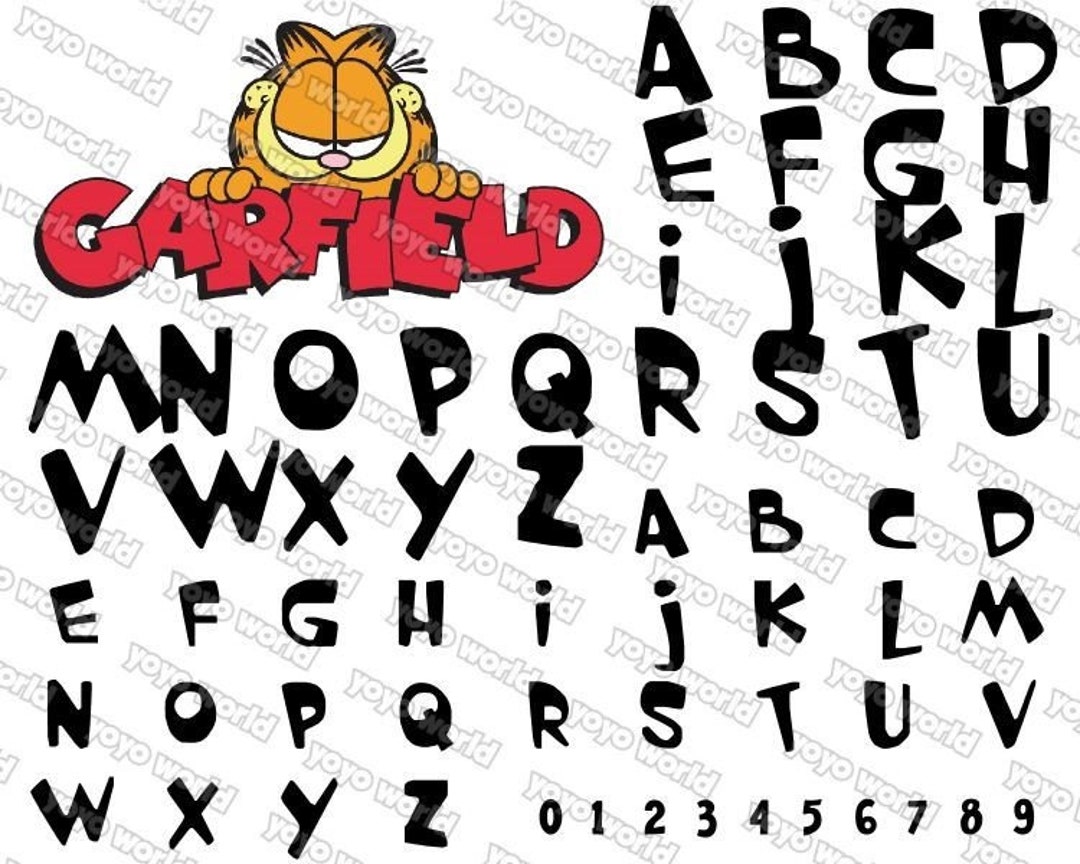 garfield-font-garfield-svg-garfield-font-svg-garfield-font-etsy-australia