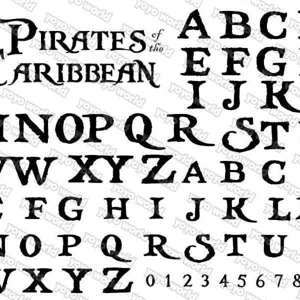 pirates of the caribbean font, pirates caribbean svg, pirates of the caribbean font svg, pirates of the caribbean font cricut, font files