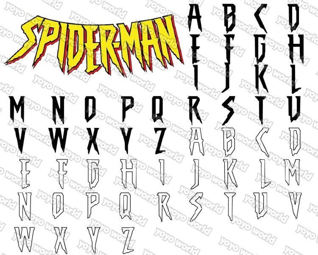Spider Font, Man Font, Spider Svg, Man Svg, Spider Font Svg, Spider