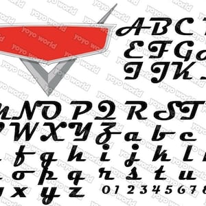 cars font, cars emblem svg, cars logo svg, cars svg, cars font svg, cars font cricut,  cars font silhouette, cars cuttable font-ink