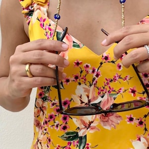 Personalized Beaded Chain for Eyeglasses and Sunglasses with Colorful Styles, 40 Variations