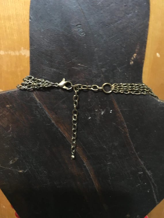 Bib Statement Boho Multicolor Necklace - image 5