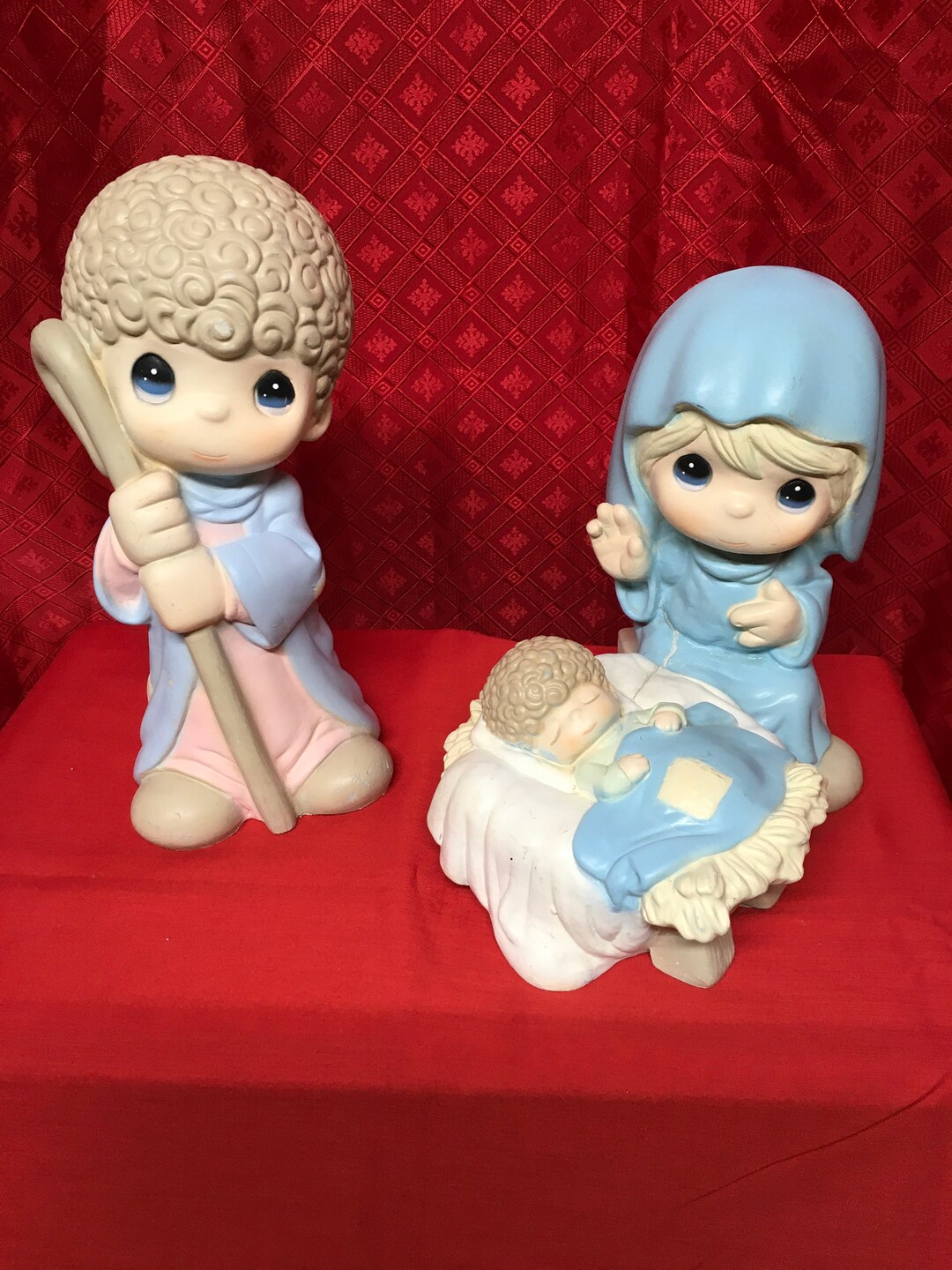 Precious Moments Nativity Etsy