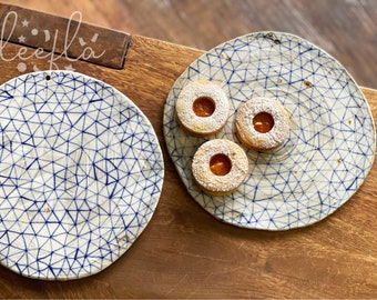 Hand-Painted Geometry Charcuterie Board: Unique Wall Decor
