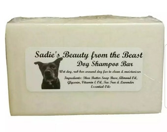 Naturale idratante Cane Shampoo Bar