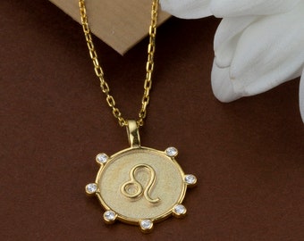 Leo Word Necklace - Etsy Australia