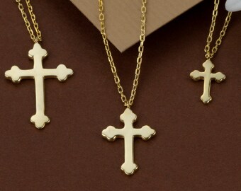 Orthodox Cross Necklace - Etsy
