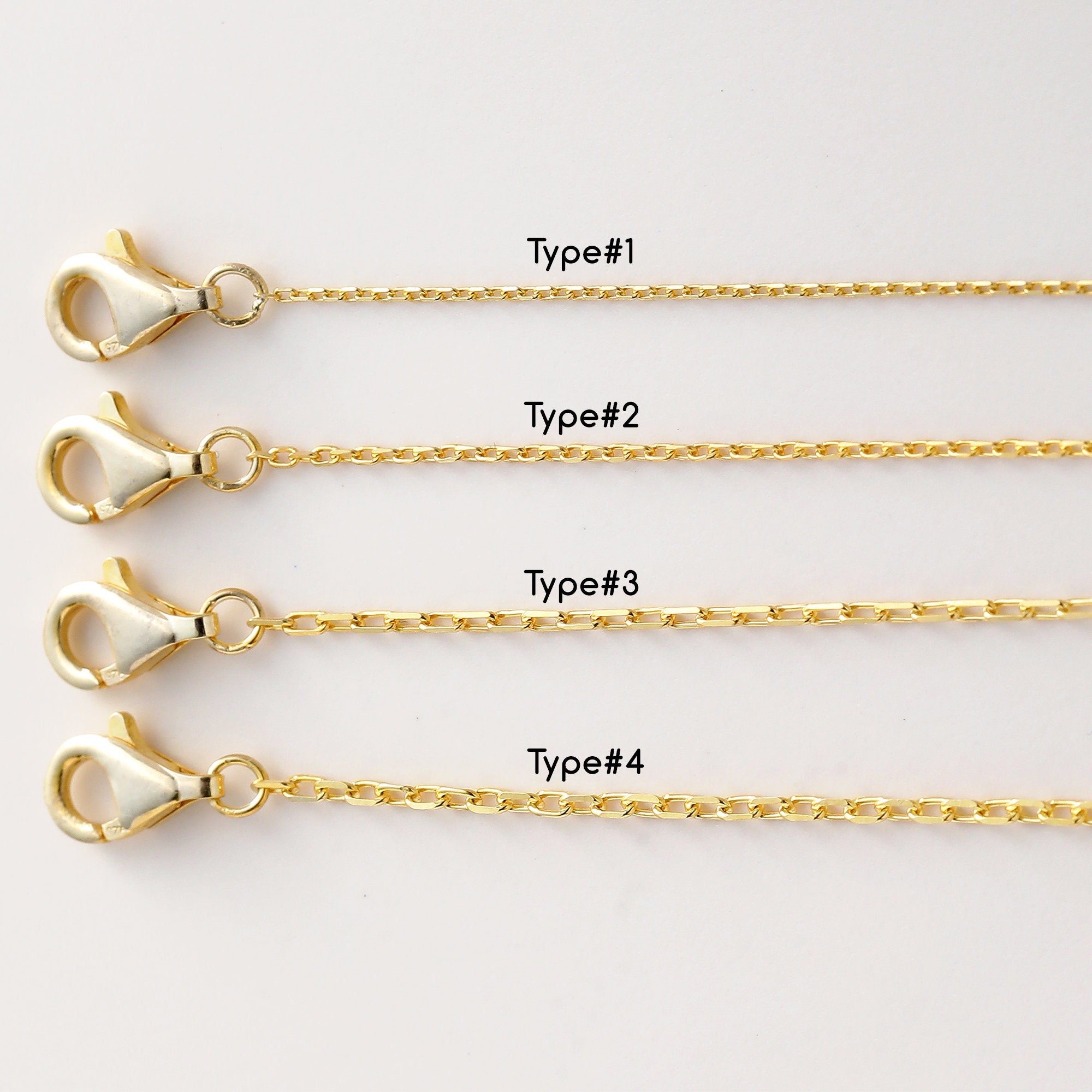 18Kダイヤモンド　ラブメッセージチャーム Gold CZ Cat Pendant Necklace, 10k 14k 18k Dainty Gold Charm