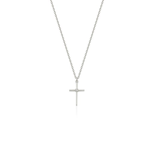 Dainty Gold Dimond Christian Cross Necklace, Minimalist Simple Religious Faith shops Necklace, Christian Confirmation Gift for Her, Cross Jewelry