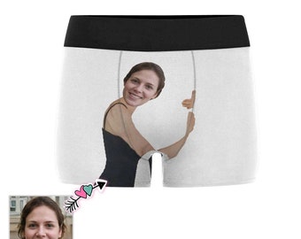 boxer shorts with face on them