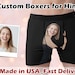 Custom Boxers with Face, Personalized Underwear with Photo, Face Boxer, Photo Boxer Briefs, Design Gift for Boyfriend Gift for Husband 