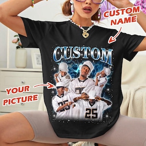 Custom Girlfriend Shirt Boyfriend Shirt, Photo Shirt for Husband Wife , Personalized Birthday Gift, Custom Shirt, Picture Tee for Couple