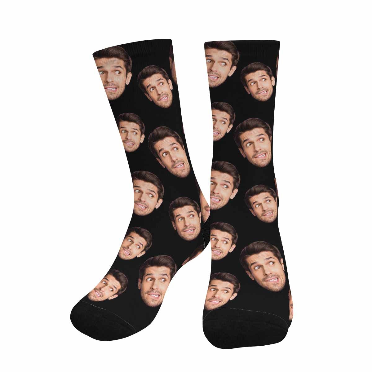 Custom Socks With Face Made in USA Personalized Picture Print Etsy Canada