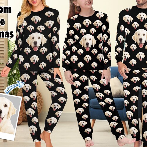 Custom Pajama Pants Custom Face Pajamas Personalized Etsy