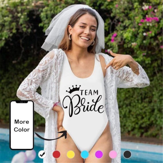 Bride and 2024 groom swimwear