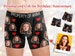 Custom Face Boxers with  Name, Peronalized Underwear with Photo, Customize Picture on Boxer Briefs, Photo Boxers, Gift for Boyfriend/Husband 