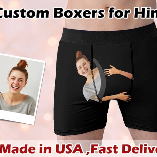 Personalized Boxers for Husband/boyfriend Custom Etsy