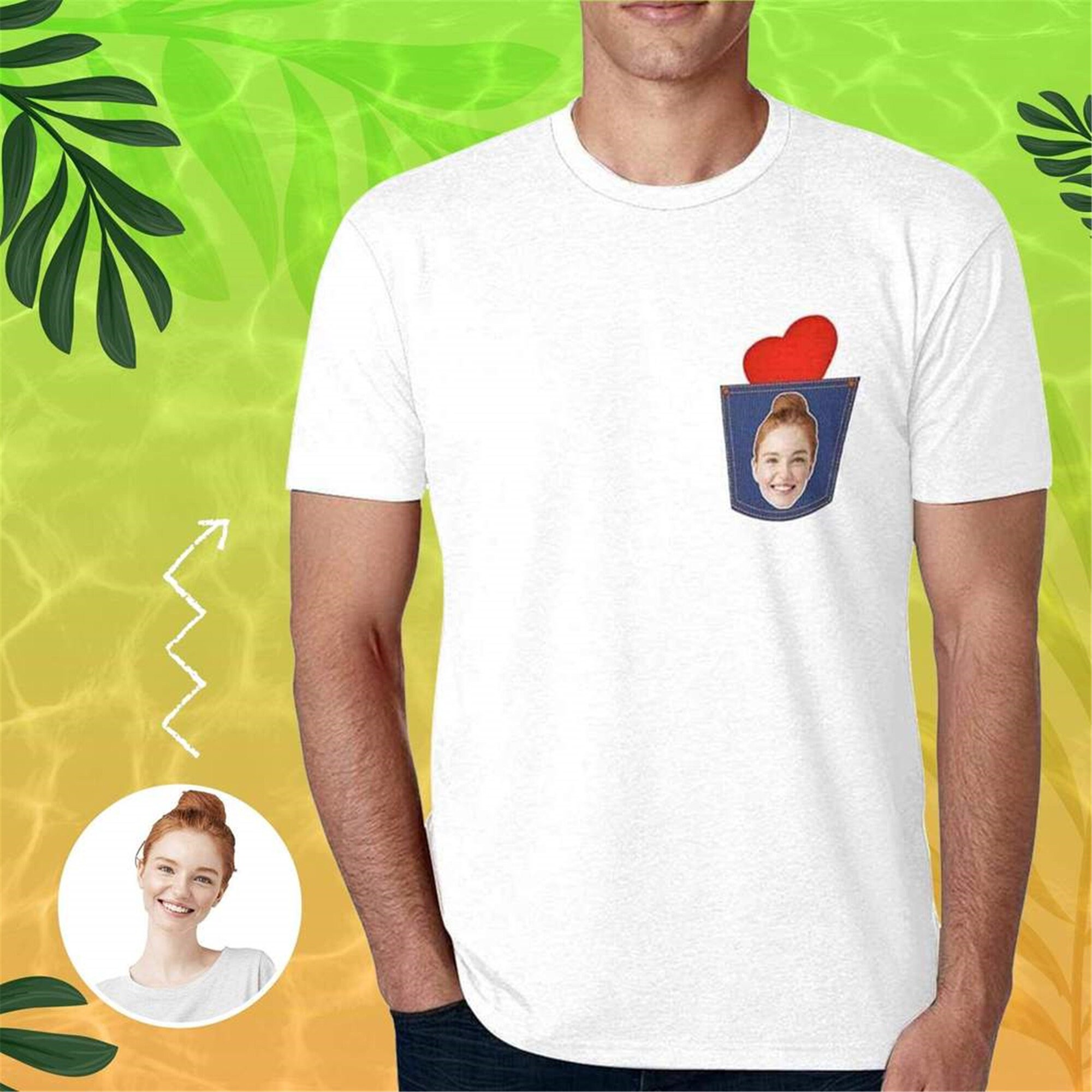 your face custom shirt