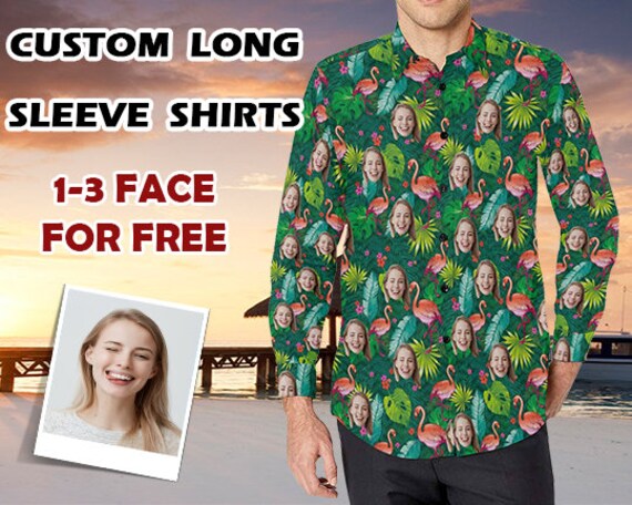 button up flamingo shirt