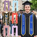 Custom Class of 2026 stoles,Personalized Logo Text Grad Stole Sash,Graduation Stole Gift