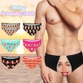 Personalized Photo Speedo,Custom Face Swim Briefs,Custom Photo Swim Trunks,Bachelor Party Gift For Him