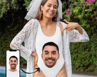 Maillot de bain personnalisé, Maillot de bain photo personnalisé, EVJF