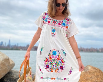 Rio blouse set dress andmary（Hand Embroidered Long Dress