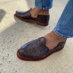 Huaraches Para Hombre Huaraches de Cuero | Etsy México