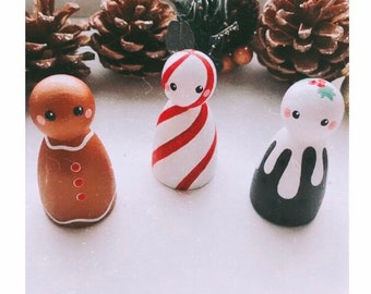 Christmas Treat Peg Dolls