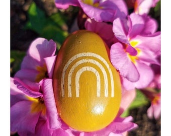 Natural Wooden Rainbow Egg Shaker