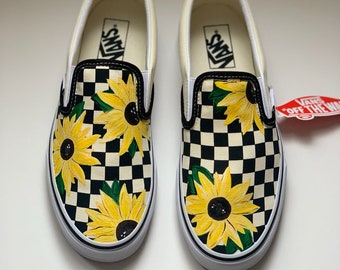vans custom sunflower