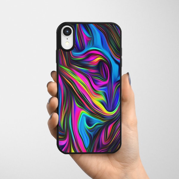 Neon Iphone Case Etsy