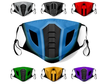 Face Mask Made in USA Adult & Youth Filter Pocket Nose Wire Washable Breathable Elastic Ear Loop Birthday Anniversary Gift Halloween Cosplay